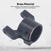 2Pcs/Set Black Brass C Hub Carriers for Axial SCX10 II AR44 1/10 RC Crawler Off-Road Use