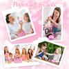Kids Washable Makeup Girl Toys - Kids Nail Art Kit for Girl, Real Make Up Set, Little Girls Makeup Kit for Toddler Kid Children