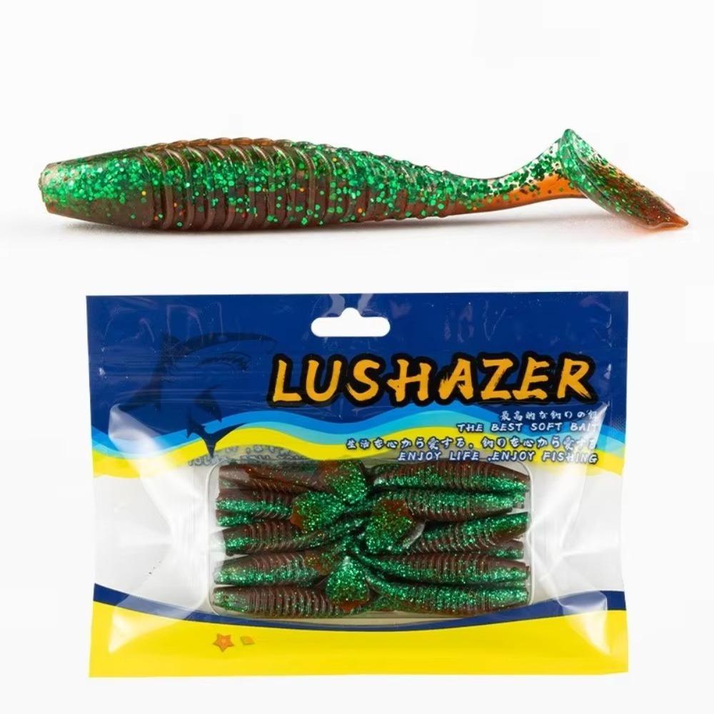 2.5g Soft Fishing Bait 65mm Soft Fishing Lures Fishy Smell Wobbler Fishing Lure For Bass Fishing