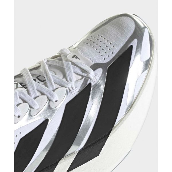 adidas Adizero Evo SL EXO Cloud White Core Black Iron Metallic Damen Sneaker KI4782