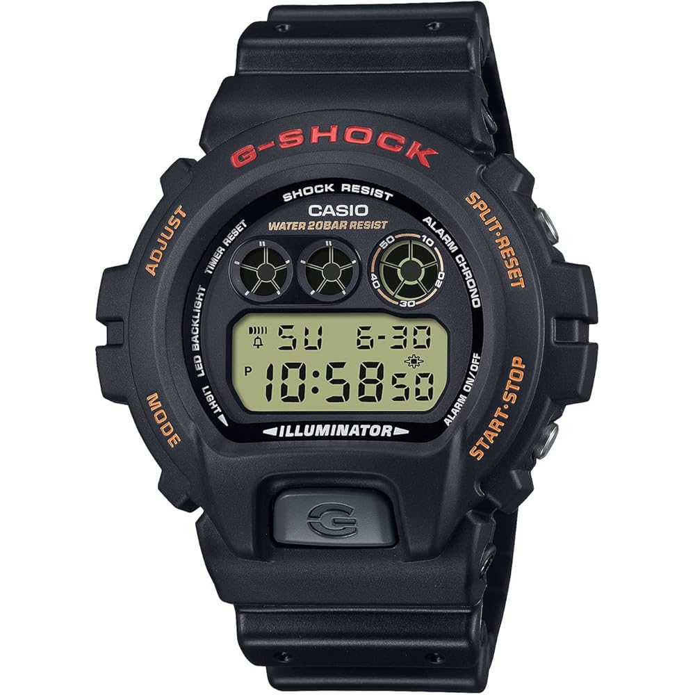 Casio G-Shock DW-6900UB-9JF Men s Watch Black Durable Design Water Resistant