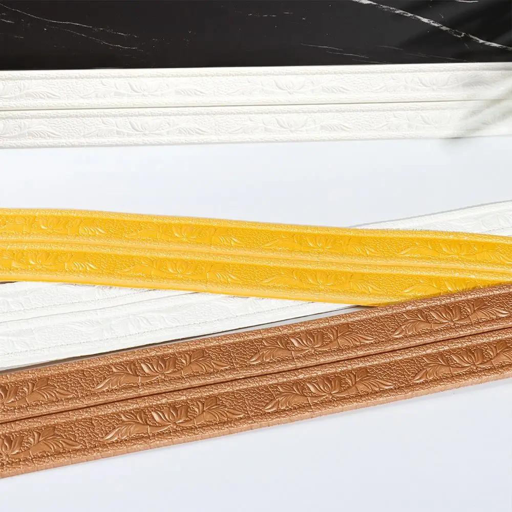 DIY Deckenzierleiste Wasserdichte Wandverkleidungsleiste Heimdekoration Wandaufkleber Wandbordüre Sockelleiste