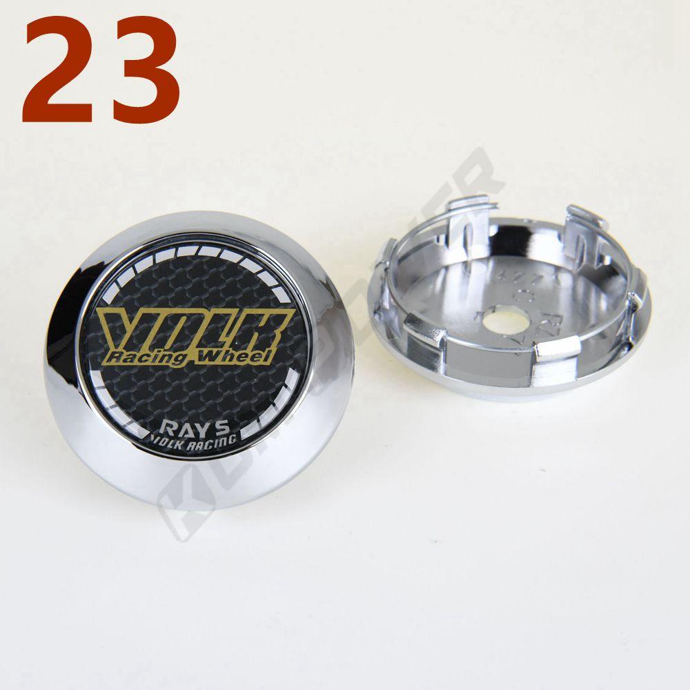 

4PCS OD 70MM / ID 63MM Sport Rim Cover Cap VOLK RAYS Logo Wheel Center Cap Wheel Hub Cap