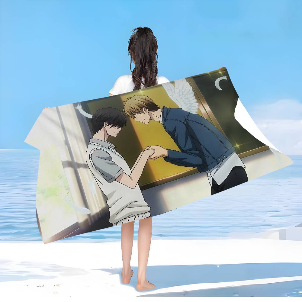

Dakaretai Otoko Odosarete Imasu Anime Big Microfiber Beach Towels Quick Dry Sand Beach Towels Pool Towel Travel Swim Pool Yoga W30*H60(CM)