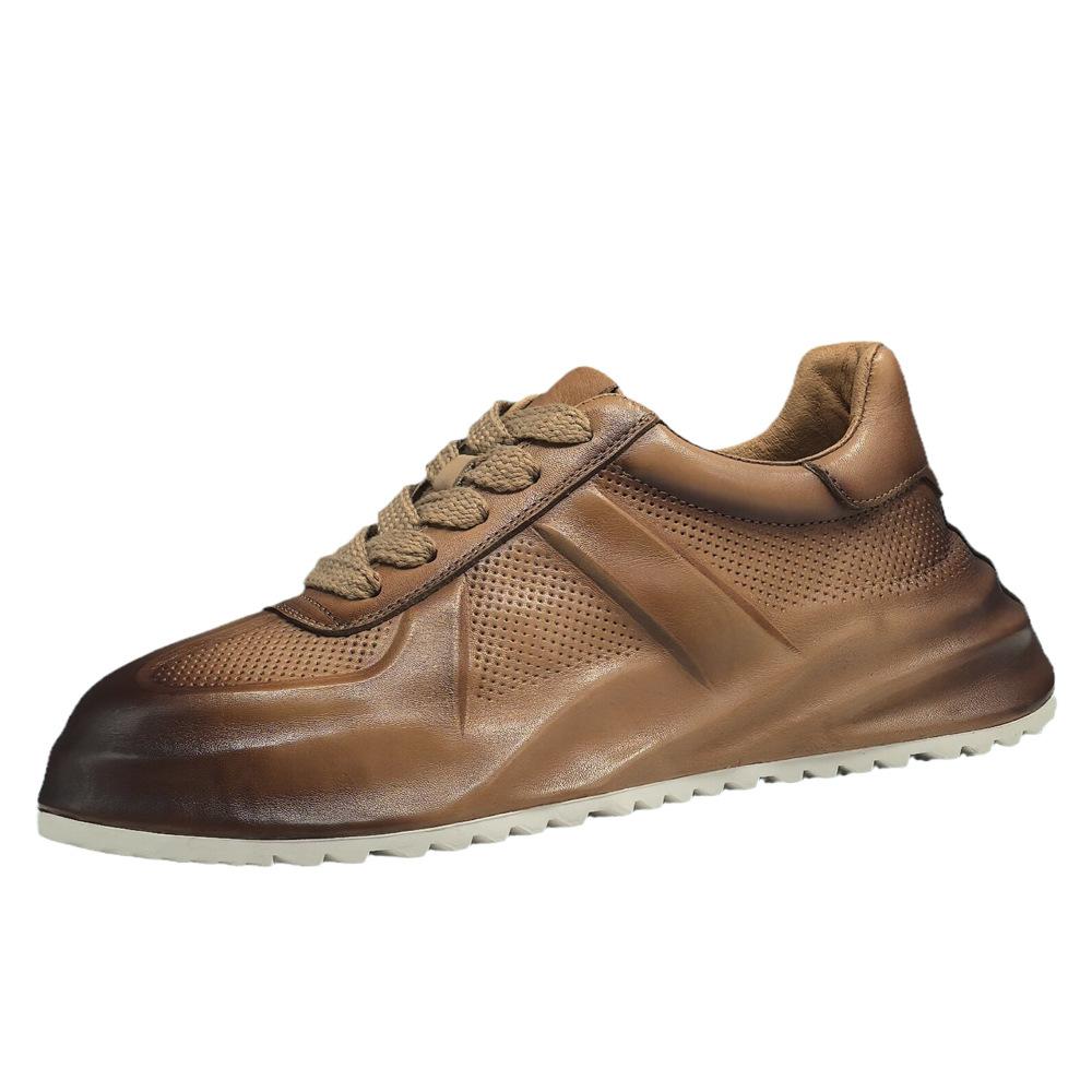 Raw dad shoes ins super hot shoes leather sports and leisure shoes