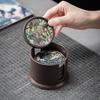 Bakelite Accessible Luxury Tea Coaster Lacquer Pattern High-end Tea Ceremony Accessories Coaster Tea Saucer