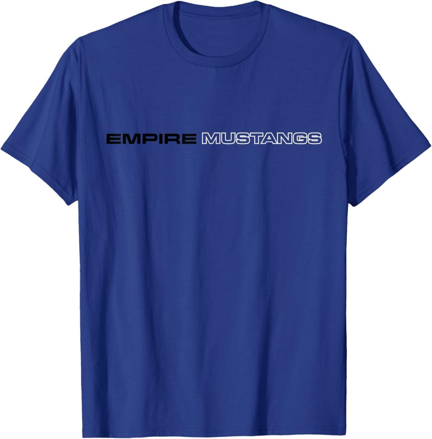 The Empire Mustangs ( 2 Side ) T-Shirt S
