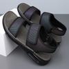 Fashion Summer Fashion Lightweight Men Sandals Man Beach Leather Sandal Luxury Outdoor Non-slip Brand Comfort Beach Casual Male Slippers