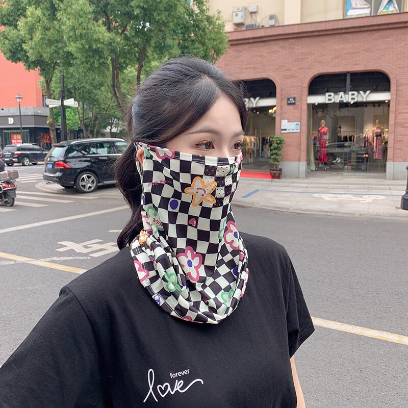 FUTLSLY Summer Outdoor Cycling Face Mask with Neck Gaiter
