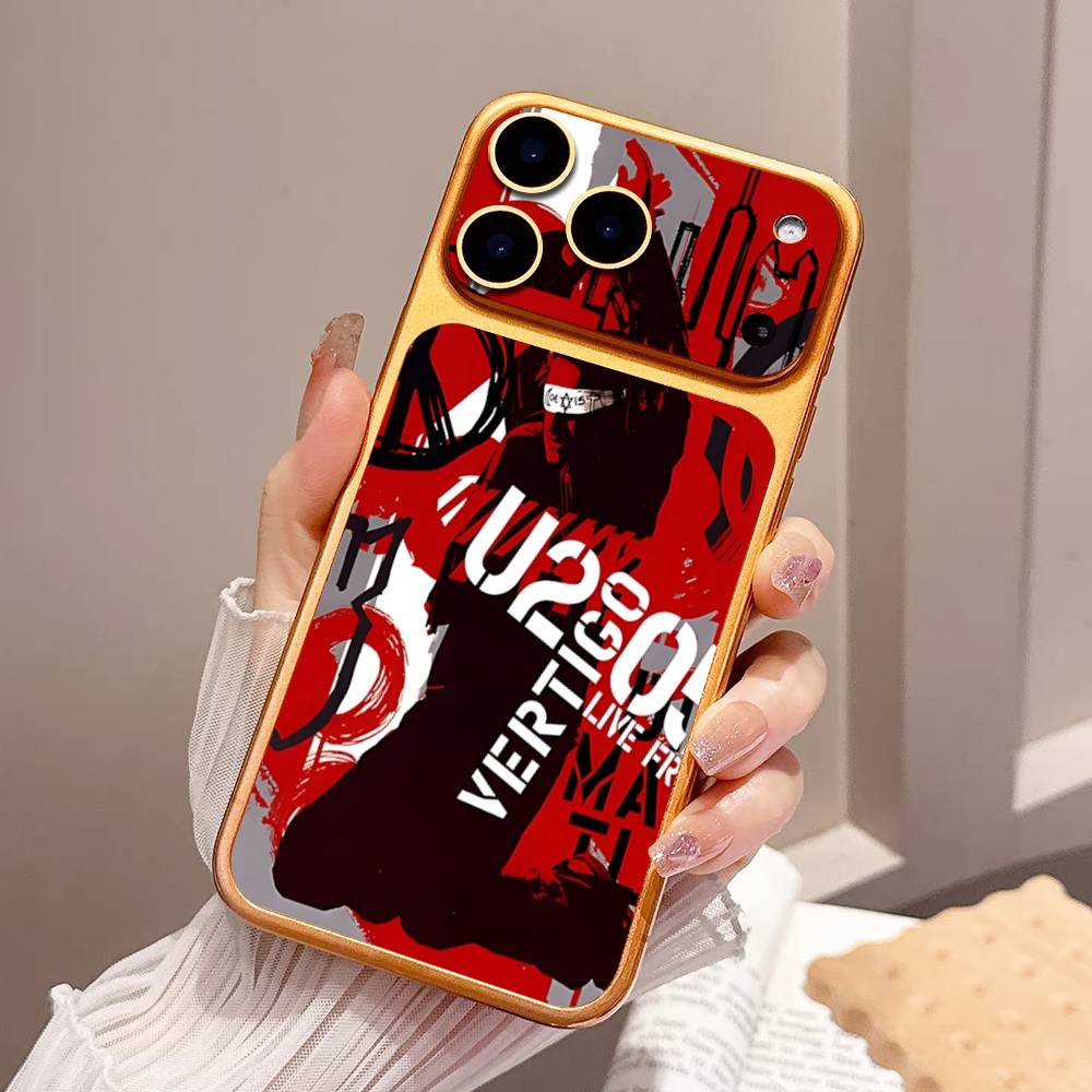 1pc Famous U-U2 Rock Band For IPhone 17 Pro/17 Pro Max Protective Film For Back, Camera(Not Phone Case)