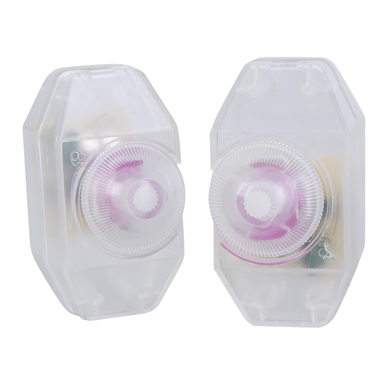 

2Pieces Sturdy Plastic LED Dimmer Switches 220V 230V with Various Lighting Devices Daily Casual Use Home Accessory
