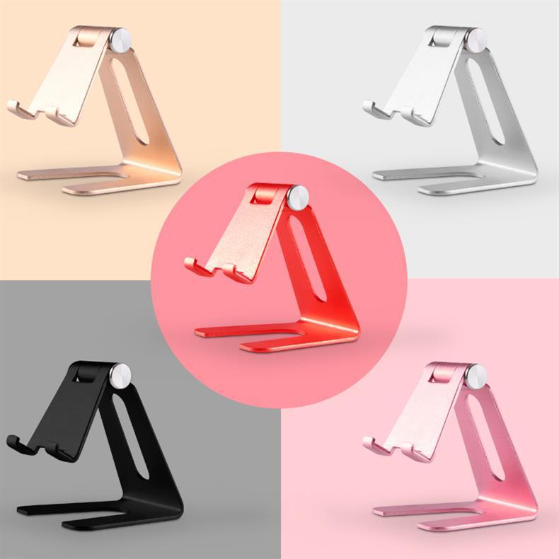 Meitelong Metal Phone and Tablet Holder for Desktop or Bedside Use - Perfect for iPad and Douyin Live Streaming.