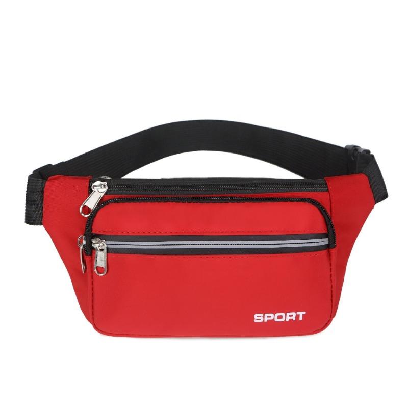 New Niche Men's Messenger Bag Fashion Spring and Summer Multi Functional Chest Bag Fitness Outdoor Sports Mobile Phone Purse Woman
