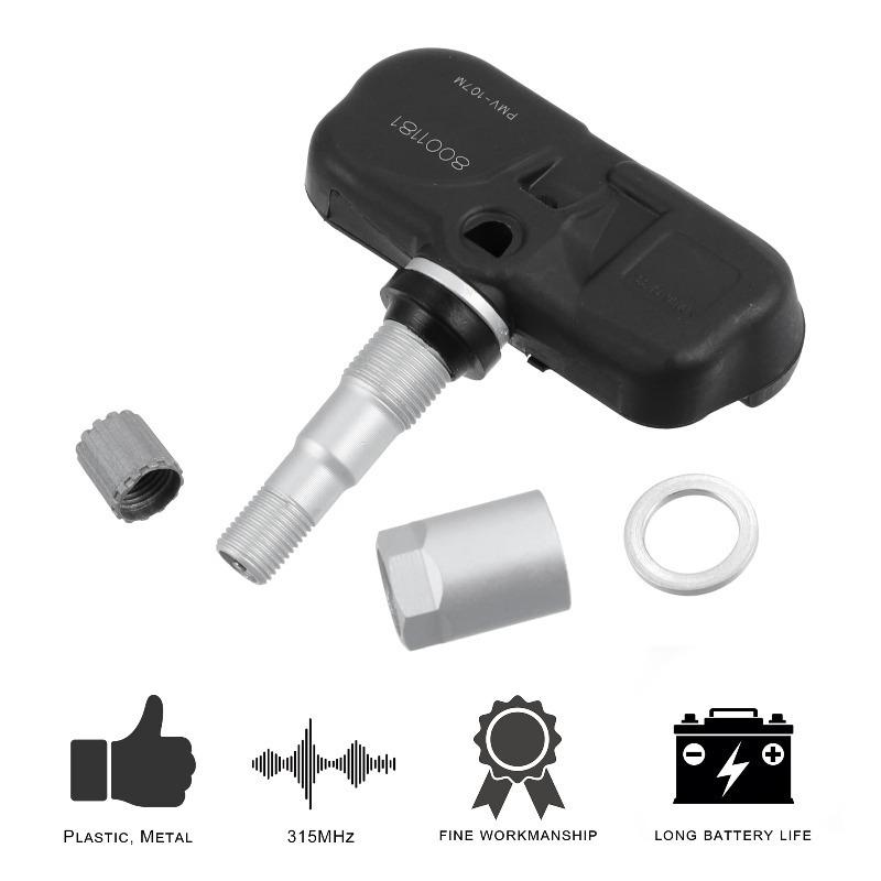 1/4Pcs TPMS Tire Pressure Sensor PMV-107M 315 MHz For Honda Accord 2008-2012 Honda CR-V 2007-2011 Honda FiT 2008 42753-S2A-305