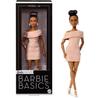 Barbie Basics Model 08 Collectible Brunette Doll In a Beige Dress JJX27
