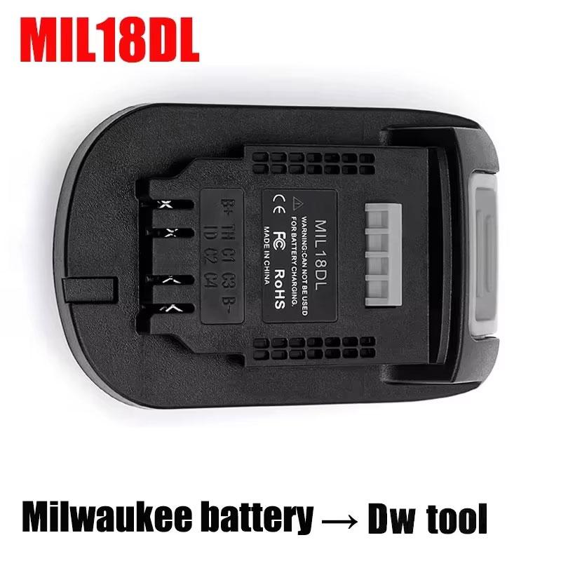 

Battery Converter Adapter For Dewalt For Milwaukee/Makita/Bosch 18V 20V Li-ion Battery Power Tool Adapter Conversion Tool