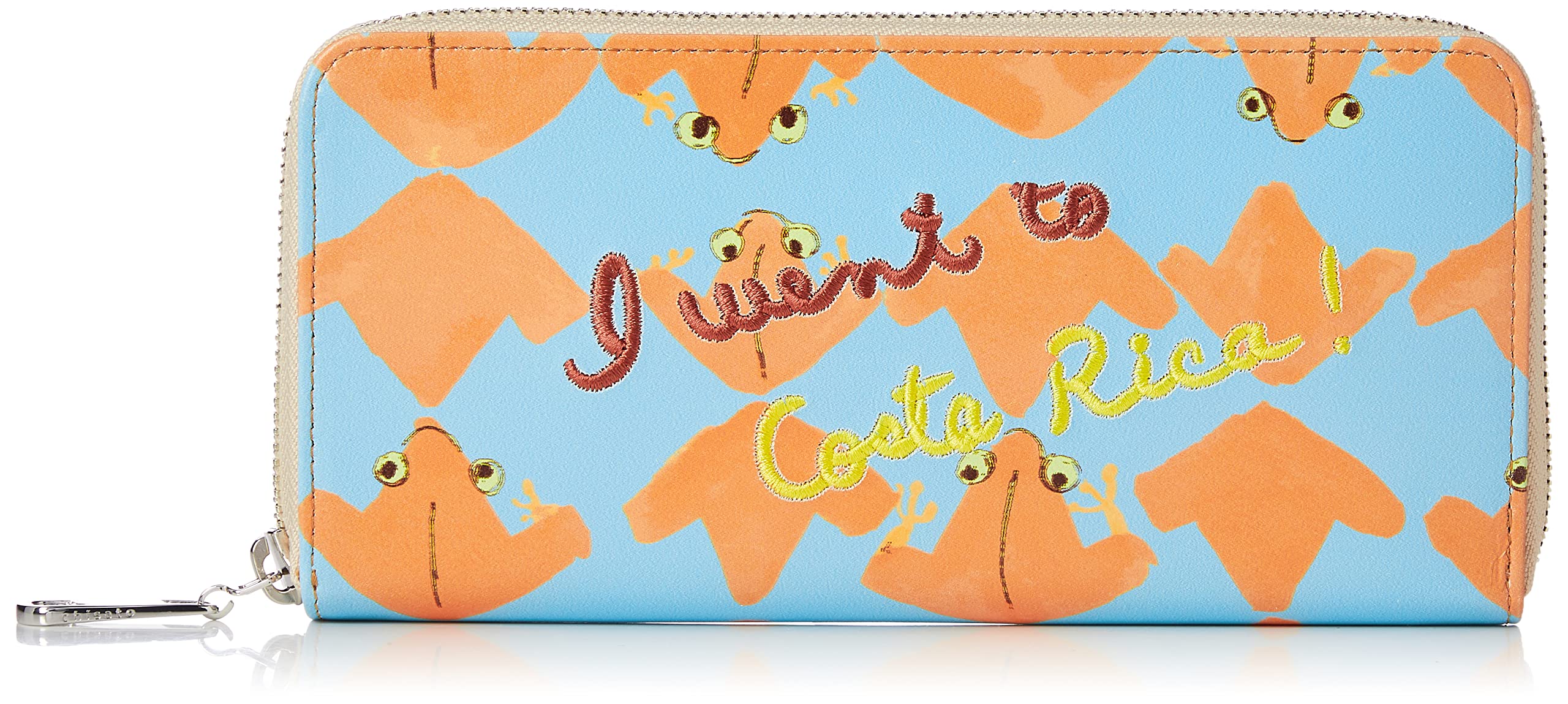 

Long Wallet Bundle Holder Costa Rica Frog [Tsumori Chisato] Women s помаранчевий