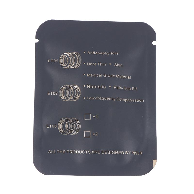 Et Series High-Definition Flat Head Plugs Medical-Grade Fully Transparent Liquid Silicone Sleeves
