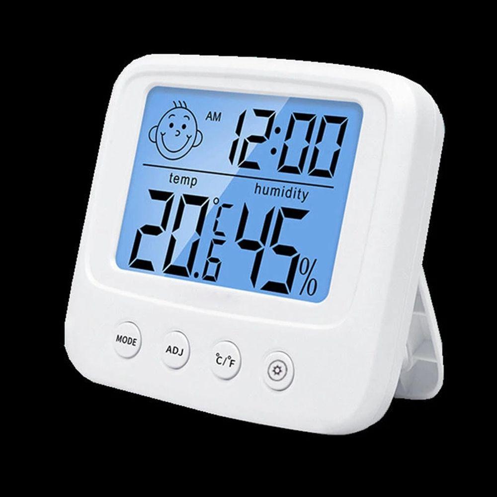 Home Backlight Weather Station Thermometer LCD Electronic Hygrometer Digital Temperature Humidity Meter