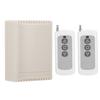 DC12V 2 CH Receiver 1000m/3280.84ft 3-Key Learning Code Remote Control Switch Kit