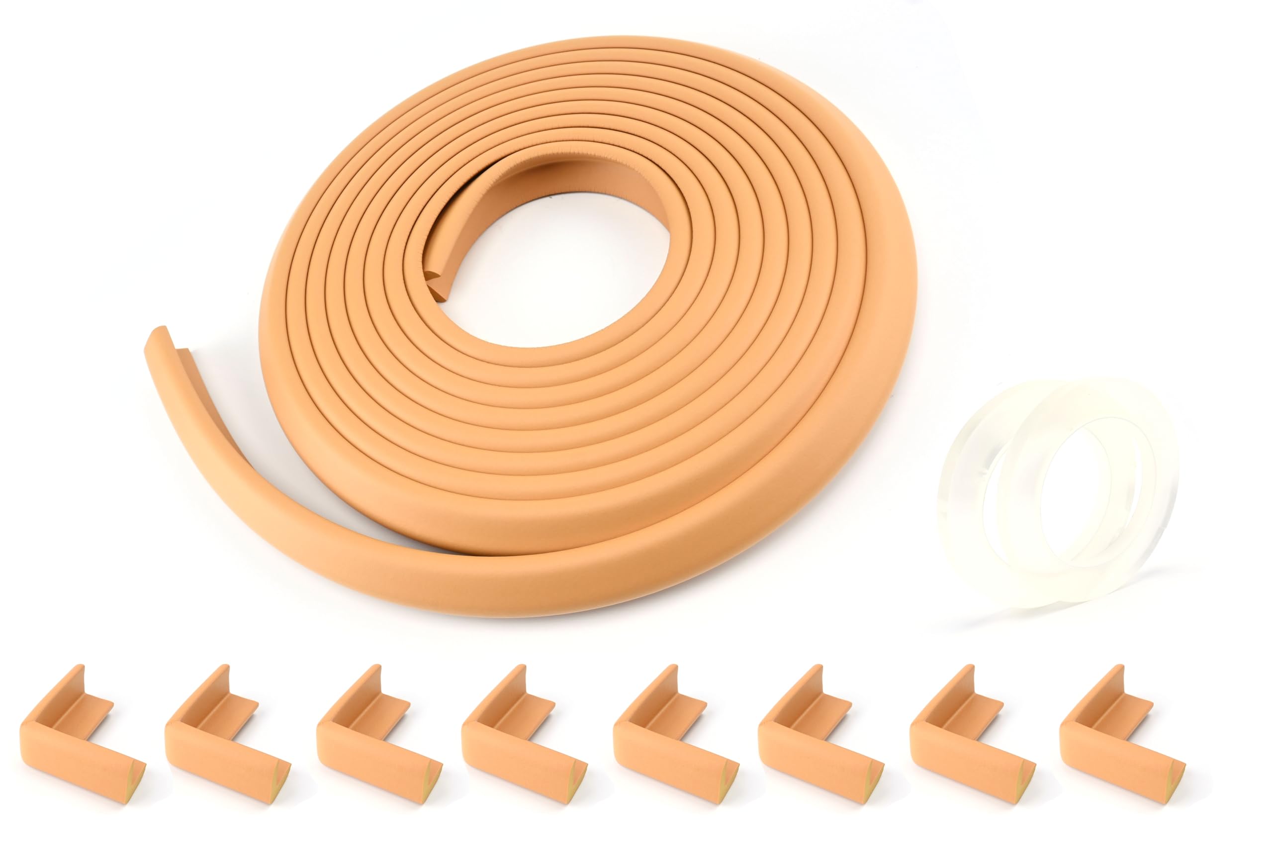 

Recommended by Childcare Workers and Featured in Hiyoko 6m Repositionable Gel Corner Guard Tape Baby Guard Corner Set of 8 Injury Prevention Safety