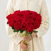 Hot Sales Artificial Flowers Silk Rose Christmas Garden Arch Wall Home Vases Wedding Bridal Bouquet Festival Diy Gift Decoration