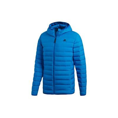 Outdoor Cold-Resistant Warm Sports Hooded Down Jacket Men Outerwear Collegiate-Navy CY8737