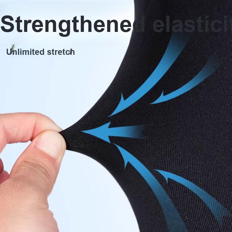Li Ning Letter Logo Fashion Print Slim Fit Seven-Point Fitness Pants Men pants YZMB-YUQV003