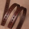 First Layer Cowhide Belt, Genuine Leather, Retro Versatile Tree Paste Leather Pin Buckle, Retro Belt, Young And Middle-Aged Belt Men