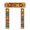 Hawaiian Party Decoration Banner, Luo Festival Couplet, Carnival, Beach Partys Decoration, Hanging Flag
