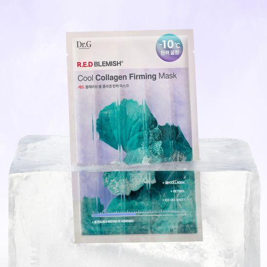 Dr.G Red Blemish Cool Mask 3 types in 1 sheet (soothing/scar reduction/elasticity)