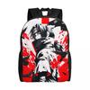 N-Narutoes S-Sasukes Comics Backpack for Women Men Water Resistant School College Manga Bag Print Bookbags