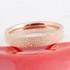 ins high-end fashion titanium steel matte ring women, light luxury niche poor rate ring hand jewelry