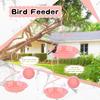 Wild Bird Feeder Hanging Garden Yard Outside Decoration Bird Food Distributor