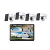 4MP Wireless Solar Surveillance Camera with Touch Screen – Outdoor Waterproof for Home & Mobile Remote Monitoring