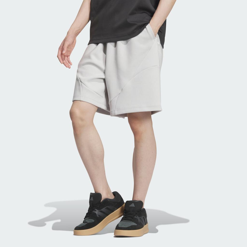 Adidas Future Style Knit Loose Fit Sports Shorts Men Shorts Light-Gray JL9992