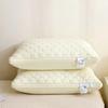 Checkered Embroidered Velvet Breathable Neck Protection Helps Sleep Hotel Pillows Pillow Cores