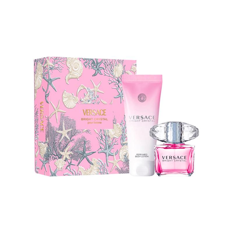 VERSACE Bright Crystal Perfume & Body Lotion Gift Set