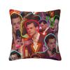 Harry Styles Kussensloop Zacht Polyester Kussenhoes Decoratie Kussensloop Hoes Huis met Rits 18''