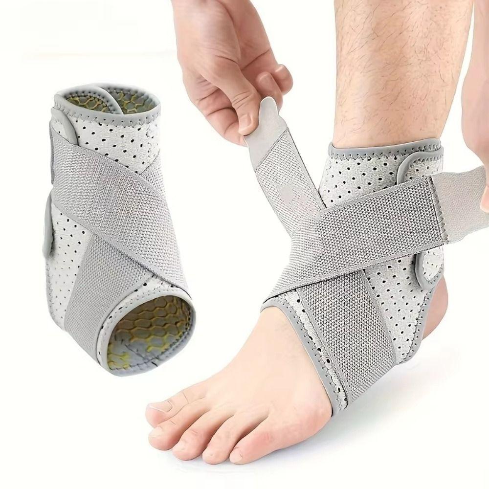 Compression Ankle Sleeve Adjustable Ankle Wraps Basketball Ankle Support  Men & Women