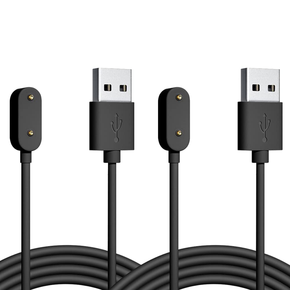 2 Pack for Huawei Band 10/9/8/7/6 Watch Fit mini/2/3/4X/4Pro Honor Band 7/6 Watch ES USB Smart Watch Charger Replacement Charger