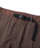 Kallapataleu Nylon Belted Back Out Pocket Cargo Pocket Shorts - Brown