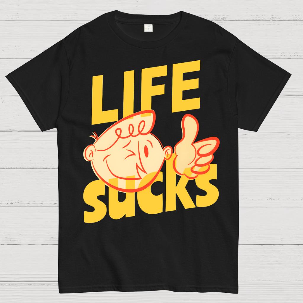 Life Sucks Cotton Summer Casual Cool Loose T-Shirt