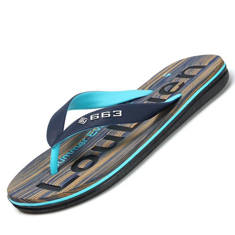 Men's summer flip-flops men's casual toe non-slip wear-resistant large size flip-flops