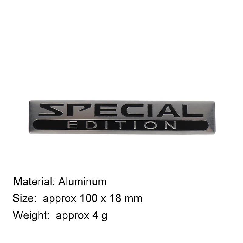 

Aluminum Special Edition Emblem Car Trunk Decal Sticker Badge For Motorcycle Decals Car Tuning Decoration