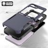 Coque pour Samsung Galaxy Z Flip 6 - Protection Robust Complète 360° Anti-rayures Antichoc - Bleu Marine