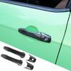 2pcs Door Handle Cover Trim Carbon Fiber For Ford Mustang 2004-2014 Exterior