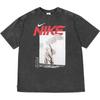 Nike Sportswear T Shirt Women's Gray Black (Unisex) T-Shirts HF6292 060