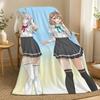 Alya Sometimes Hides Her Feelings Throw 240g Flannel Blanket, Suitable for Sofas, Beds, Offices,  Exquisite Gift Blankets