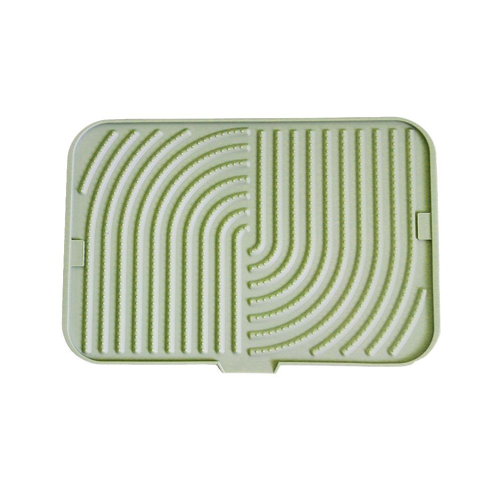 

Коврик для царапания кошек против разбрасывания, силиконовый коврик для чистки питомцев, товары для питомцев, коврик для кошачьего туалета, кошки Green-S